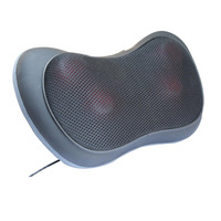 Vente chaude voiture électrique tête épaule dos corps cou pétrissage Shiatsu Massage oreiller avec chauffage