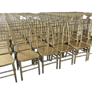 Chaise de salle à manger empilable en plastique moderne et stable pour usage commercial en gros - Product Image 3