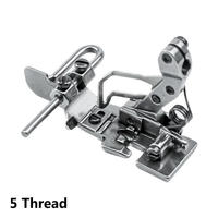 Pied presseur central pour machine à coudre industrielle surjeteuse Pegasus EX3200 EX5200 Siruba 988 JACK 798, tige haute, 4/5 fils