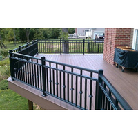 Blh-40 Garde-corps de balcon en fer forgé de style français populaire Corrimao De Varanda De Ferro Forjado Frances Garde-corps en fer