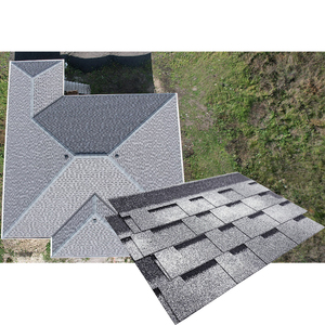 Matériaux de construction Asphalte <span class=keywords><strong>Bardeaux</strong></span> de toiture Solidité architecturale double couche Tuiles stratifiées <span class=keywords><strong>bardeaux</strong></span> bitumineux - Product Image 1