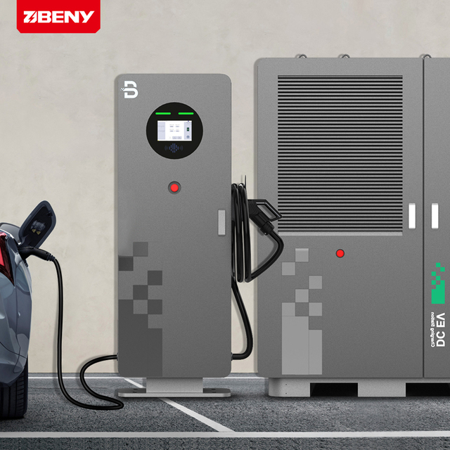 BENY Split 180kw to 600kw DC Floor Mounted Ev Charger OCPP1.6J Commercial New Design 7 Inch Touch Screen Ev Charging Station