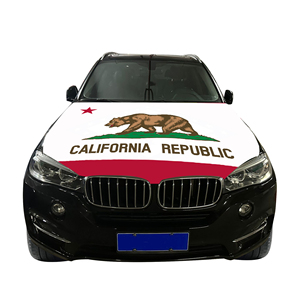 Factory Direct High Quality Car Hood Cover <b>Flag</b> California <b>Flag</b> 120*150cm for Engine Decor - Product Image 6