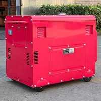 Superleiser 7kW Dreiphasen-110V 5kVA 6kVA 10kVA Wechselstromgenerator / 7,5 kW 10 KVA Tragbarer 15kW 10kW Elektrischer Dieselgenerator