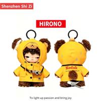 Édition limitée : Pendentif en peluche Hirono Kodak Click Bear en PVC et coton PP, figurine tendance à collectionner, breloque de sac, jouet pour 14 ans et plus