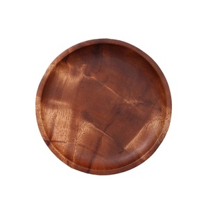 Acacia Wood Round Plate Wooden <b>Tray</b> Rectangular Fruit Platter Household <b>Tea</b> <b>Tray</b> Seamless Joint Smooth Finish - Product Image 2