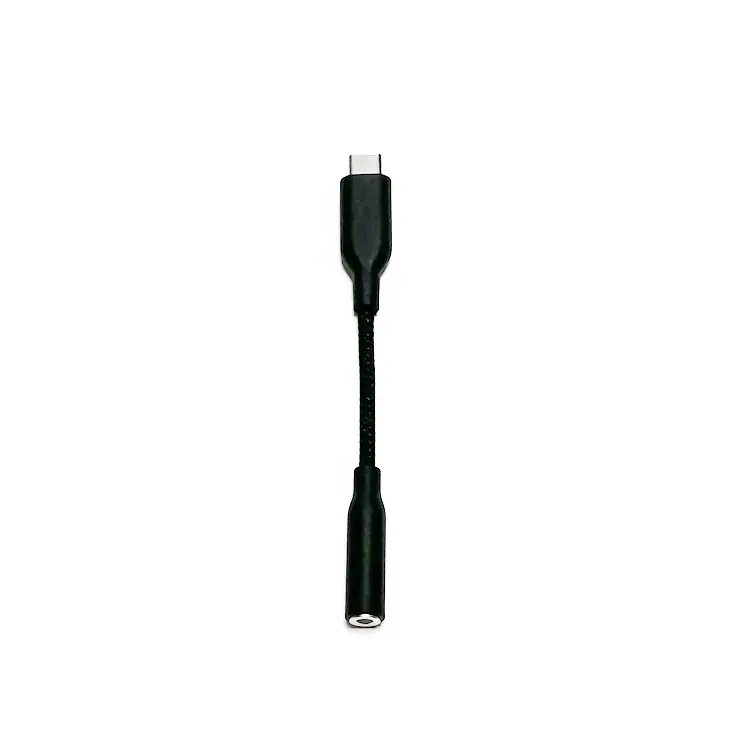 블랙 ~ 3.5mm 헤드폰/이어폰 잭 어댑터 Aux 케이블 이어폰 변환기 액세서리 화이트 오디오 케이블 아이폰