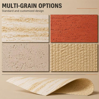 Revêtement mural en pierre naturelle ultra-mince de 4 mm, flexible, pour la décoration intérieure