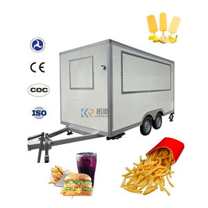 Online Recommend Mini Food Truck Trailer Donut Modern Food Cart for Sale Thailand - Product Image 6