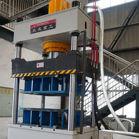 Ligne de production de presse hydraulique à quatre colonnes de 315 tonnes pour la fabrication de brouettes et le moulage de chariots à main