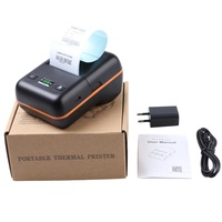 Mini imprimante thermique portable de 2 pouces pour étiquettes de reçus, 58 mm, compatible TSC/CTCL, en stock / Type-C, batterie 2600 mAh