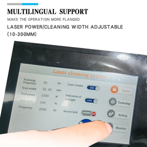 ماكينة تنظيف بالليزر للمعادن بقدرة 1000 وات و2000 وات و3000 وات، محمولة يدوياً تعمل بالليزر المستمر لإزالة الصدأ، معروضة بسعر مميز - Product Image 5