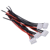 Cable coaxial plano JST 2.0 PH de 2 pines personalizado con blindaje trenzado para DVD, equipos médicos y electrodomésticos