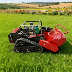 800 मिमी कृषि रोबोट फ्लइल मोवर डीजल रिमोट कंट्रोल कृषि और वानिकी झाड़ी समाशोधन और मिलिंग मशीन - Product Image 3