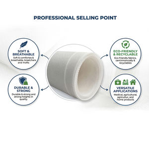 Tela No Tejida 100% SMS Spunbond en Rollos, Tela No Tejida <span class=keywords><strong>Desechable</strong></span> para Batas Quirúrgicas - Product Image 6