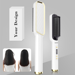 Plancha de Pelo Ligera de 420g con Apagado Automático, Plancha Eléctrica Antiestática con Cable Antienredos - Product Image 1