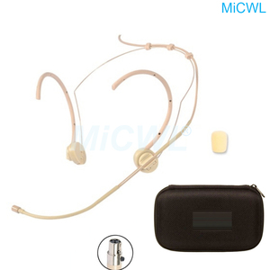 Microphone casque sans fil MiCWL OM12 pour EW XS G3 G4 GLX PGX SLX <span class=keywords><strong>ULX</strong></span> TA4F TA3F 3.5mm Jack pliable avec boîte à fermeture éclair - Product Image 4