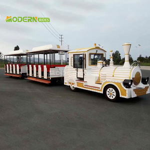 รถไฟท่องเที่ยว สวนสนุกสำหรับเด็ก ผลิตภัณฑ์ใหม่และน่าสนใจ รถไฟไร้รางสำหรับขาย - Product Image 6