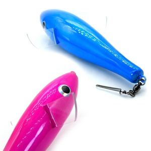 Vente en gros Leurre de pêche en bois pour la pêche à la traîne, type aile d'oiseau, 265mm 270g 10in - Product Image 4