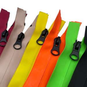 SAS Bán Chạy nhất màu sắc khác nhau không thấm nước <span class=keywords><strong>Nylon</strong></span> dây kéo cuộn vô hình PU Dây Kéo không thấm nước 5 #8 # - Product Image 2