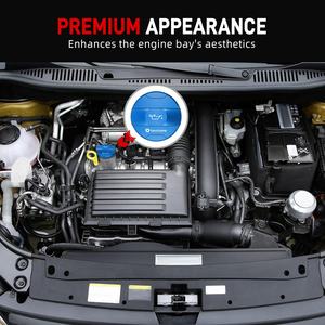 BEVINSEE Tappo Serbatoio Olio CNC per <span class=keywords><strong>Volkswagen</strong></span> MK5 MK6 MK7 MK8, Kit Tappi Benzina per Audi A1 A3, Kit Sostituzione Tappo Olio - Product Image 5