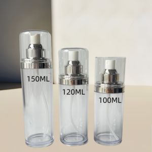 Spray de niebla al por mayor 50ml 80ml 100mL 120ml 150ml como botella de <span class=keywords><strong>loción</strong></span> sin aire de plástico embalaje cosmético para el cuidado de la piel - Product Image 4