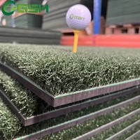 T4010B Tapis de conduite en gazon vert à sertir tricoté de haute qualité