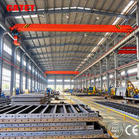 Atelier de production A4 10 tonnes structure durable coffre-fort IP54 crochet levage simple poutre pont roulant