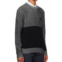 Herren Large Plus Size Herbst Winter Warmer Pullover Atmungsaktiver Strick pullover mit einfachem Näh muster Anti-Shrink-Design