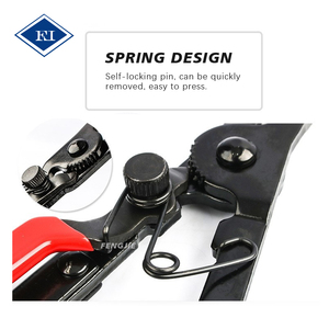 <span class=keywords><strong>Pince</strong></span> de démontage de collier de serrage en C pour tuyau d'échappement à bec extra long en acier au carbone robuste pour moteurs PSA Citroën Peugeot Renault - Product Image 4