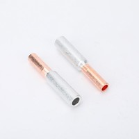 Tubo de conexión bimetálico de cobre y aluminio GTL/conector medio/conectores de terminal de crimpado de cable bimetálico