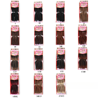 Vente en gros usine 2x 8 pouces 130g Havana Curl Tresses africaines synthétiques torsadées rebondissantes à trame unique pour extensions de cheveux au crochet