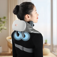 Meilleure Vente EMOKA EMK-158K Ceinture de Massage Électrique Chauffante Professionnelle 3D Shiatsu pour le Dos, les Épaules et le Cou