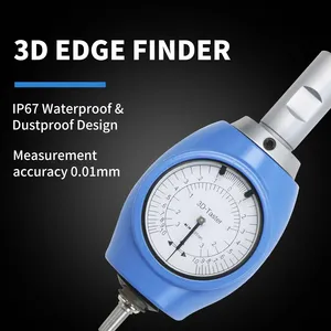 Détecteur de bord 3D en acier inoxydable, détecteur de bord universel 3D de haute précision pour outil de détection universel CNC avec boîte de rangement - Product Image 3