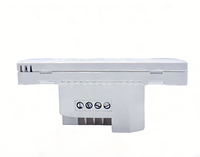 Thermostat de chauffage au sol hydronique Telin AC612 - Programmable, double contrôle de température, flexible, anti-inflammable, PC+ABS pour appartement