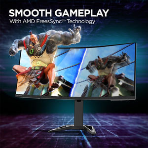 Écran Incurvé de Gaming Esport Lenovo Legion G34W-30 34 Pouces <span class=keywords><strong>WQHD</strong></span> 170 Hz 0.5 ms VA HDMI+DP 93% DCI-P3 pour Ordinateur Portable et de Bureau - Product Image 4