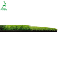 Tapis d'entraînement de golf 3-en-1 intérieur/extérieur, réaliste, avec gazon artificiel durable pour fairway, rough et tee, pour la pratique du swing et du coup de balle