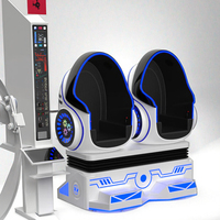 Simulador de Vuelo VR 9D, Equipo para Parques de Aventuras al Aire Libre, Cabina de Simulación de Vuelo VR para Parques Temáticos