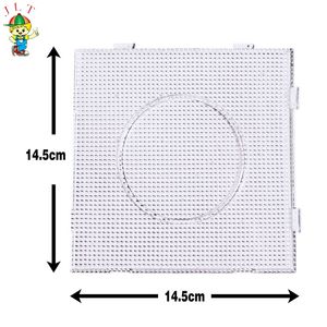 Kinder erziehung Puzzle Nagel brett Design transparent 2,6mm Hama Perlen Peg board - Product Image 1