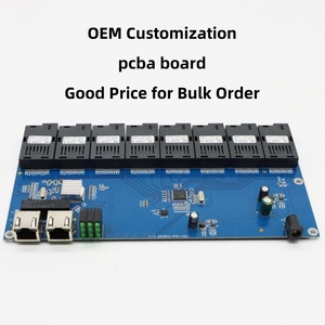 Switch POE Gigabit a 8 Porte Modalità Singola 10/100/1000M Apparecchiatura Ethernet in Fibra Ottica 2 RJ45 2 SC Scheda PCBA in Fibra Convertitore di Media - Product Image 2