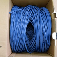 Câble réseau CAT6 de haute qualité, 8 paires, gaine en PVC UTP, câble Internet en cuivre 305M