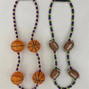 Vente <span class=keywords><strong>en</strong></span> gros adulte coloré collier de perles de mardi gras lumineux à LED pour la fête à l'occasion du nouvel an chinois Halloween Thanksgiving - Product Image 2