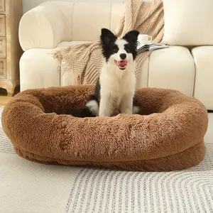 Kennel winter warm thickening medium and large dog four seasons general purpose sofa cushion pet supplies bed