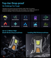 Kedatangan Baru Unihertz Tank 2 Pro 5G LTE GSM Android 14 Global Band Octa Core Gaming Proyektor Lampu Camping 23800mAh 8+256GB IP68