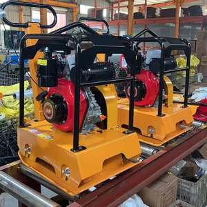 Chất lượng cao 80kg Xăng Powered rung tấm Máy đầm nhựa đường đất lát máy móc động cơ thành phần cốt lõi hiệu quả cao - Product Image 5