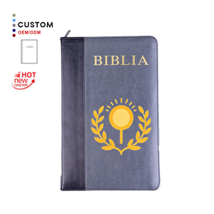 Bible de lecture en gros avec fermeture éclair, couverture rigide, service <span class=keywords><strong>d</strong></span>'impression de livres en Chine, Bible imprimée à bas prix - Product Image 1