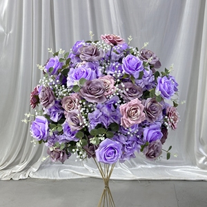 Đám Cưới Centerpieces 60Cm Màu Xanh Hoa Bóng Cho Đám Cưới Hoa Nhân Tạo Cho Đám Cưới Trang Trí - Product Image 6