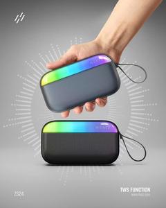 Mới Di Động Cho Bluetooth Loa RGB Công Suất Cao 5W Loa Siêu Trầm Cho Nhà Nhà Theatre Xe Ngoài Trời <span class=keywords><strong>Mini</strong></span> Máy Tính Để Bàn Nhà Bầu Không Khí Máy Tính Để Bàn - Product Image 2