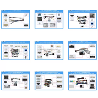 Kit de modification intérieure pour pièces automobiles, cadre en plastique argenté pour garniture de porte de voiture, pour panneau de lève-vitre TOYOTA COROLLA 2007-2013 (conduite à gauche)