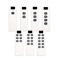 KAIYI KAIYI-01 Interrupteur intelligent à télécommande ABS haute puissance 433 MHz à code d'apprentissage, portée longue distance 100 m, alimenté par batterie 10A 12V